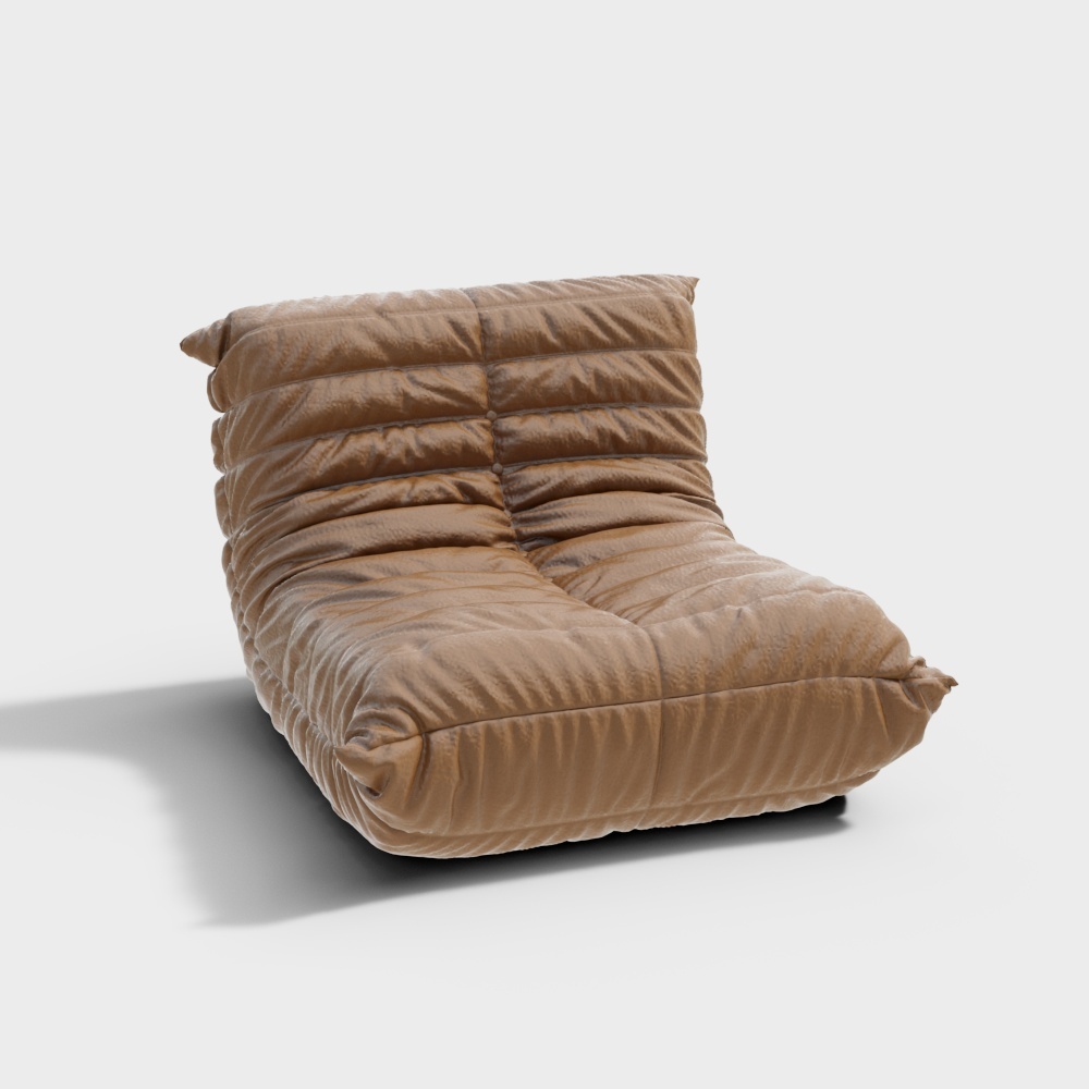现代懒人沙发153D模型