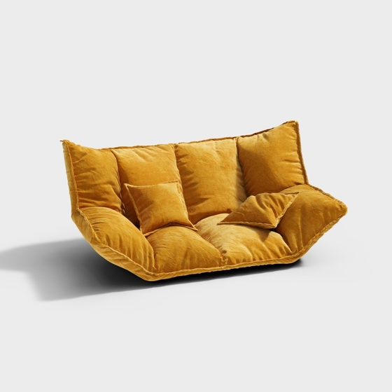 Modern Bean Bag,Seats & Sofas,Orange