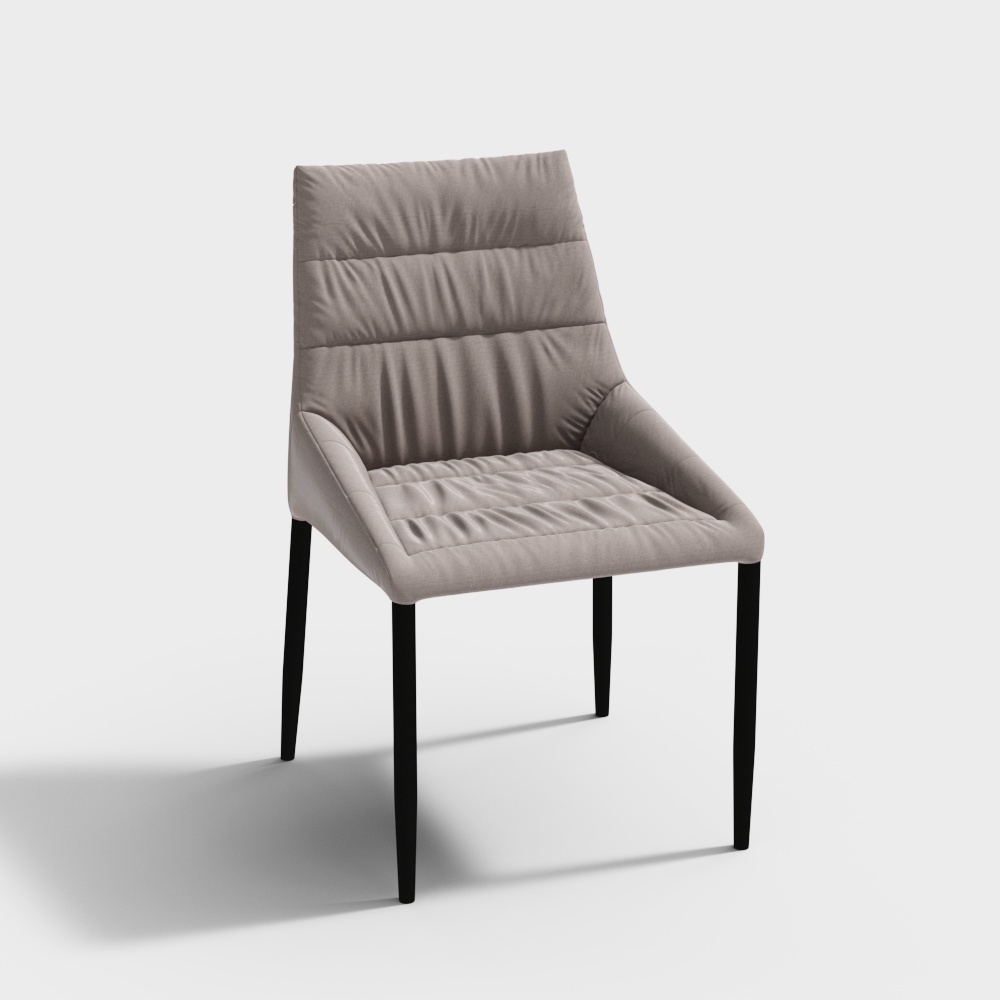 卡昂家居-卡昂系列-餐椅-CA037Y3D模型