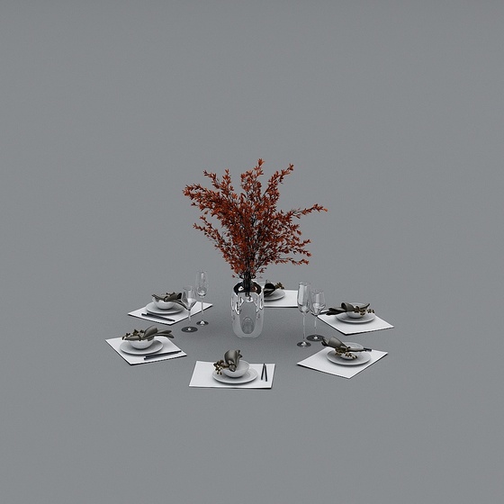 Modern Tableware,Dinnerware,Kitchen,Gray