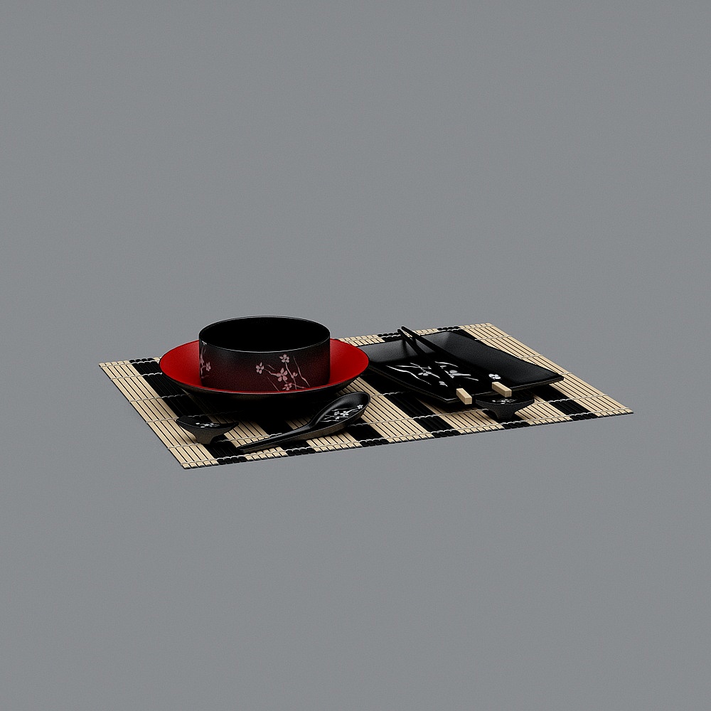 中式餐具组合
