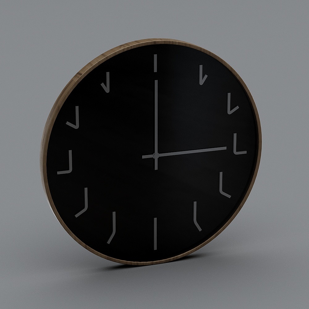 时钟3D模型