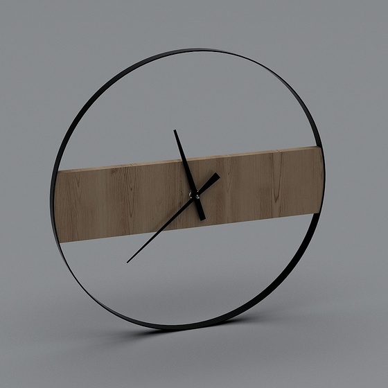 Modern Hang Clocks,Black