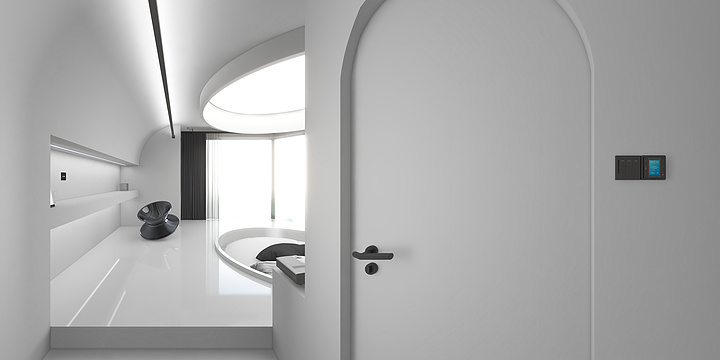 室內設計獅鲁凯-江山天下8栋极简风民宿(学习优秀作品）-装修设计方案