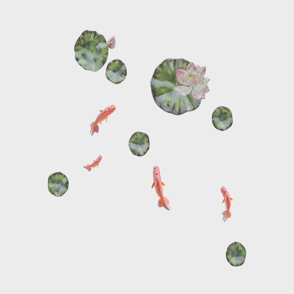 鱼池-挂件部分