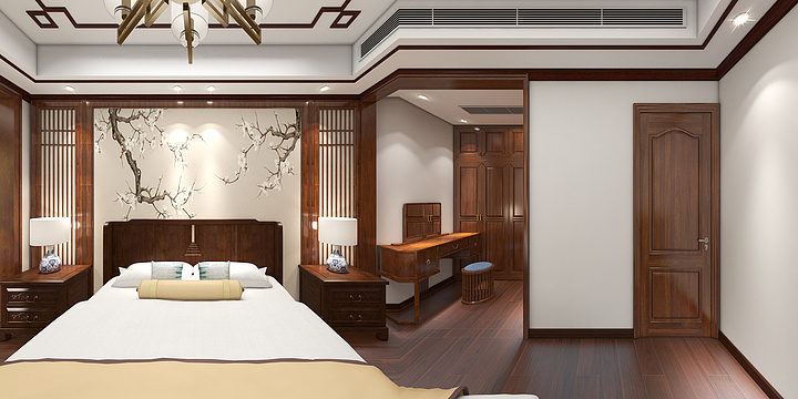 设计师萧瑟-翰林府-装修设计方案