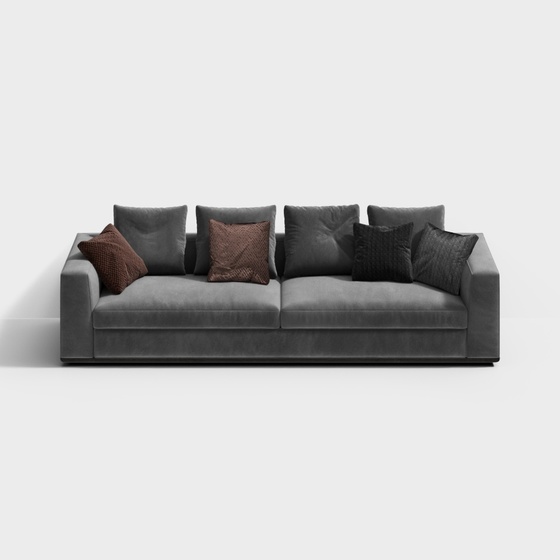 Modern 3-seater Sofas,Three-seater Sofas,Seats & Sofas,Gray