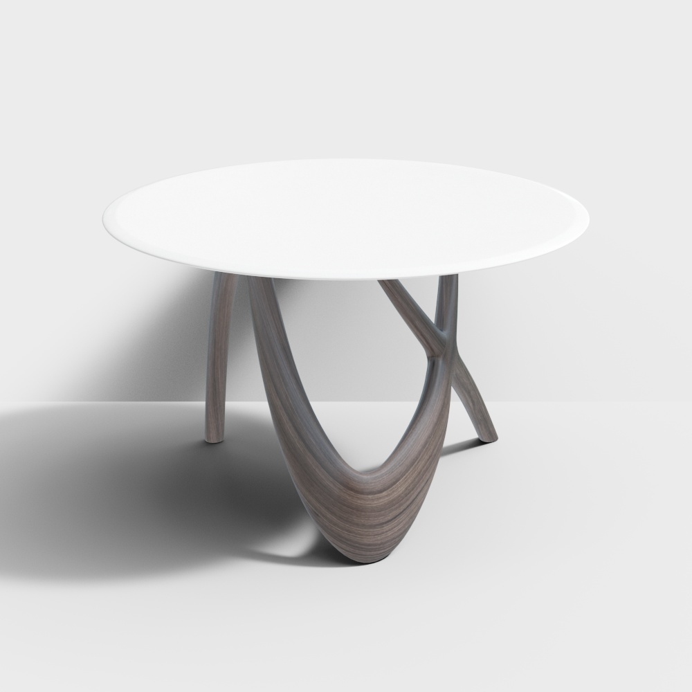 现代餐具-4-桌子3D模型
