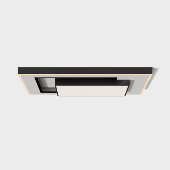 Modern Flush Mounts,Black