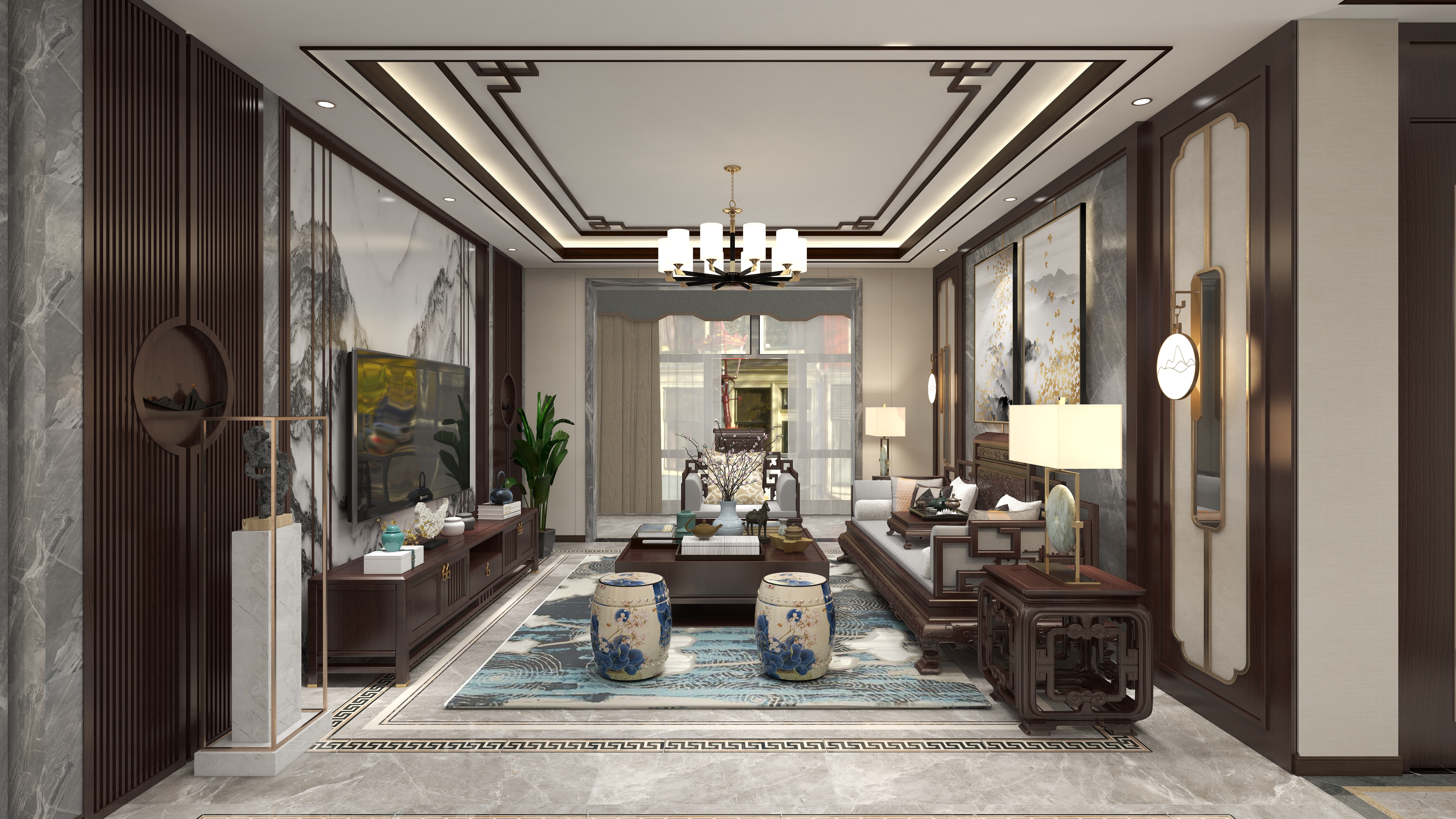 阚文豪-新中式-装修设计方案