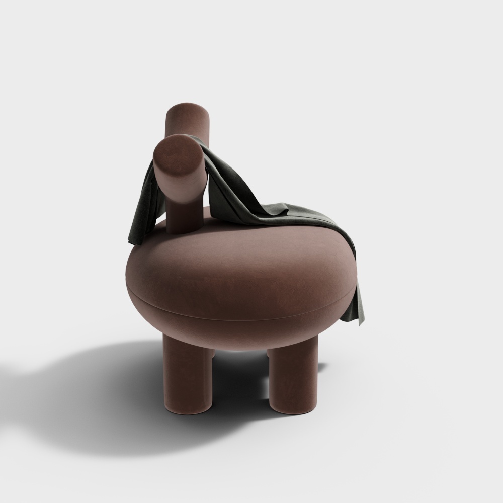 单椅3D模型