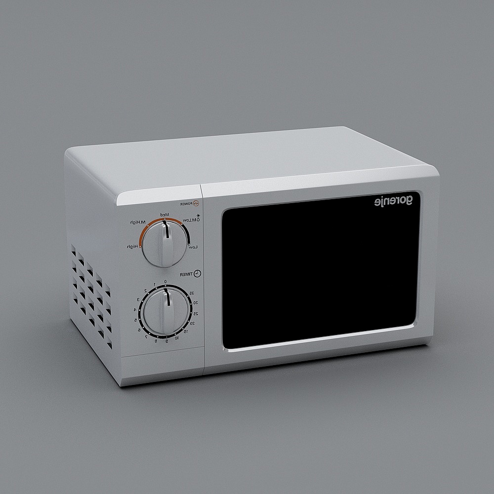厨房小家电-微波炉3D模型