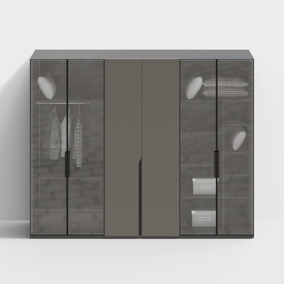 Modern Wardrobes,Gray