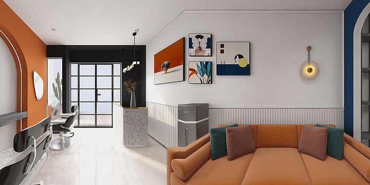 安小装装饰-质感美发工作室-副本-装修设计方案