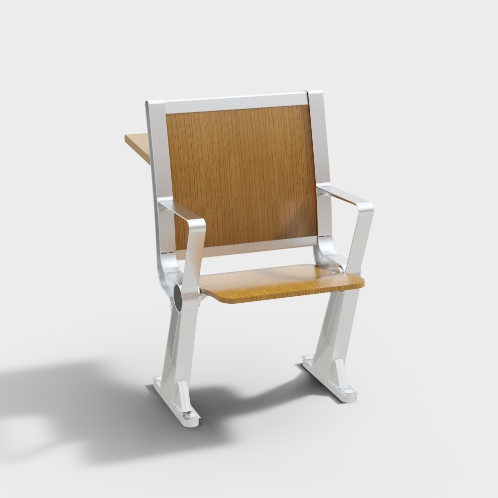 弘时家具 3201-2 学校教育 课桌椅3D模型