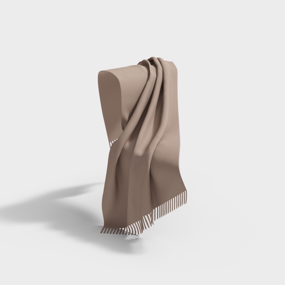 现代布艺装饰-103D模型