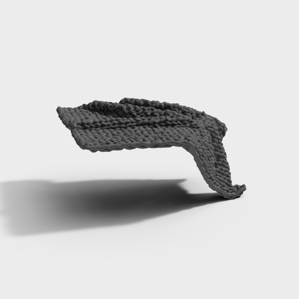 编织毛毯-33D模型