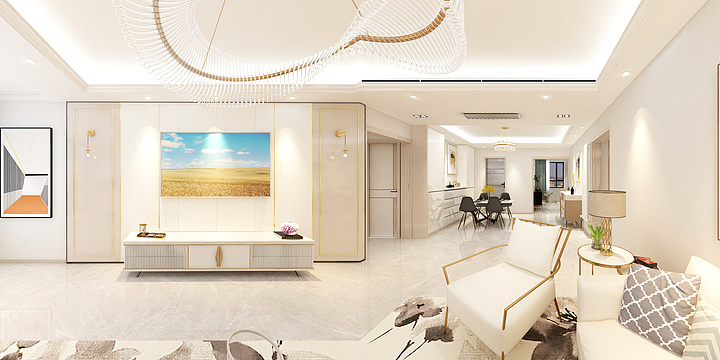 设计dreamer崔伟-华盟天河湾-装修设计方案