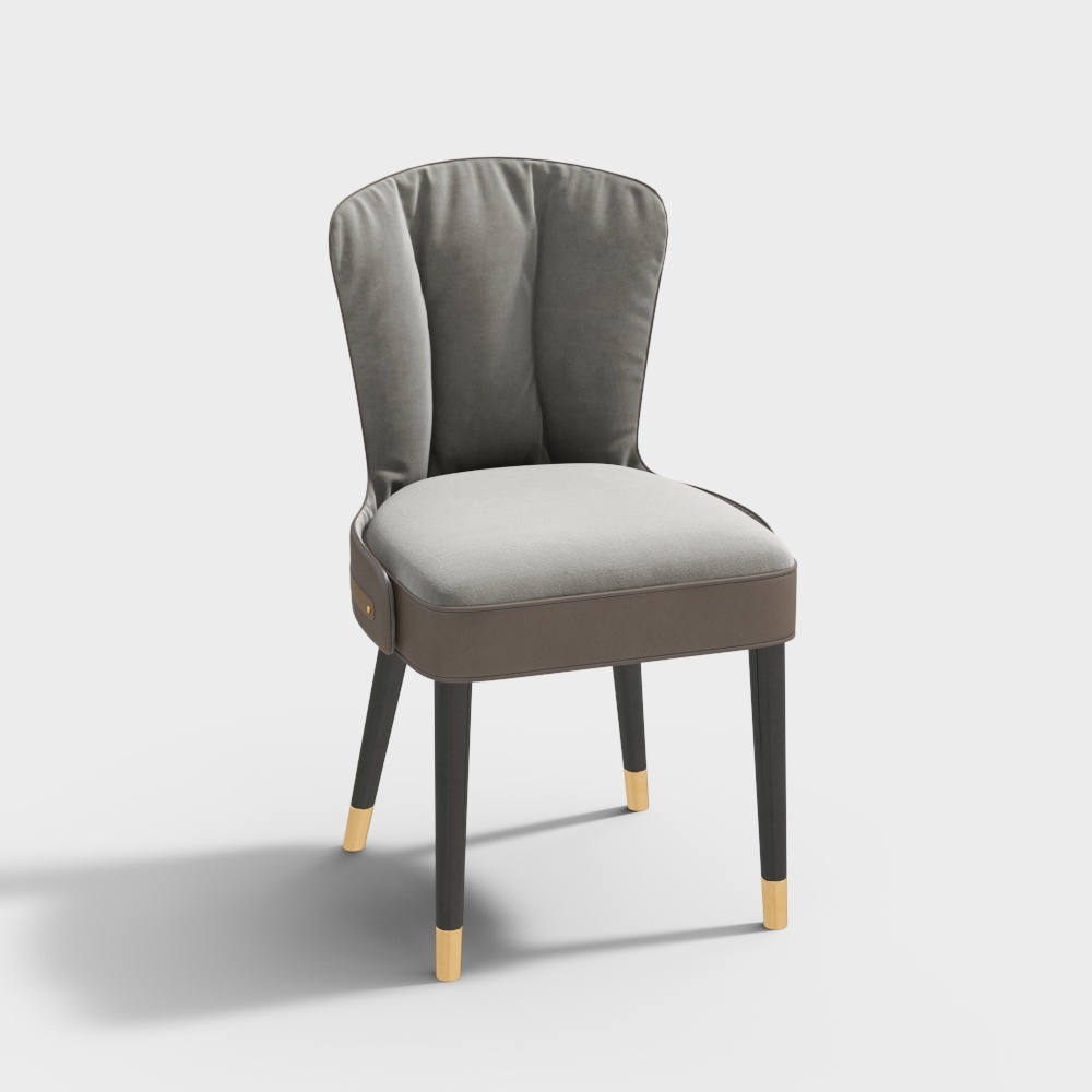 MasaSanty/玛萨圣帝-现代轻奢餐椅【中兴一号】3D模型