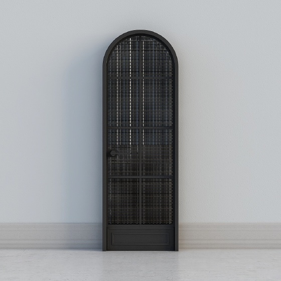 Luxury Modern Interior Doors,Brown+Black