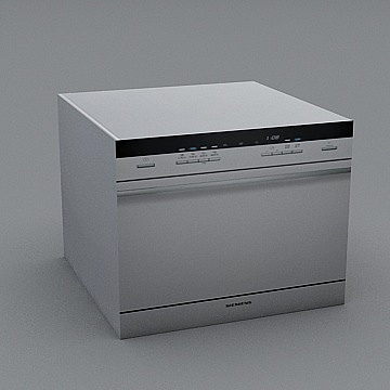 598*598*480洗碗机3D模型