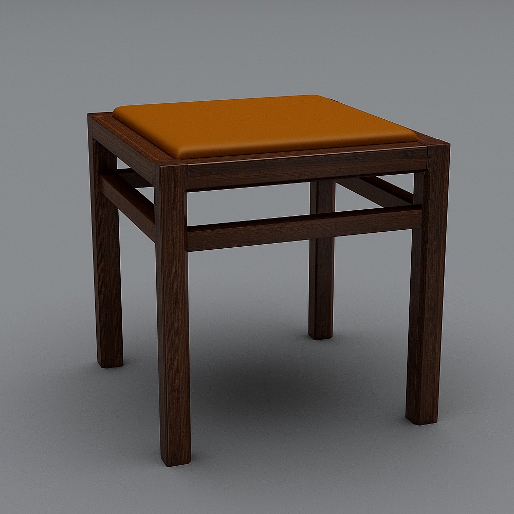 TM_920妆凳3D模型