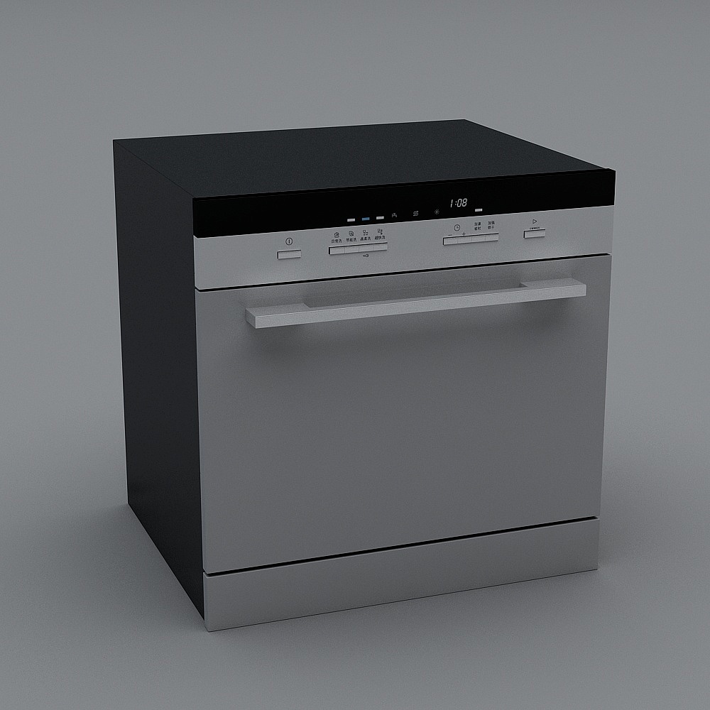 洗碗机3D模型