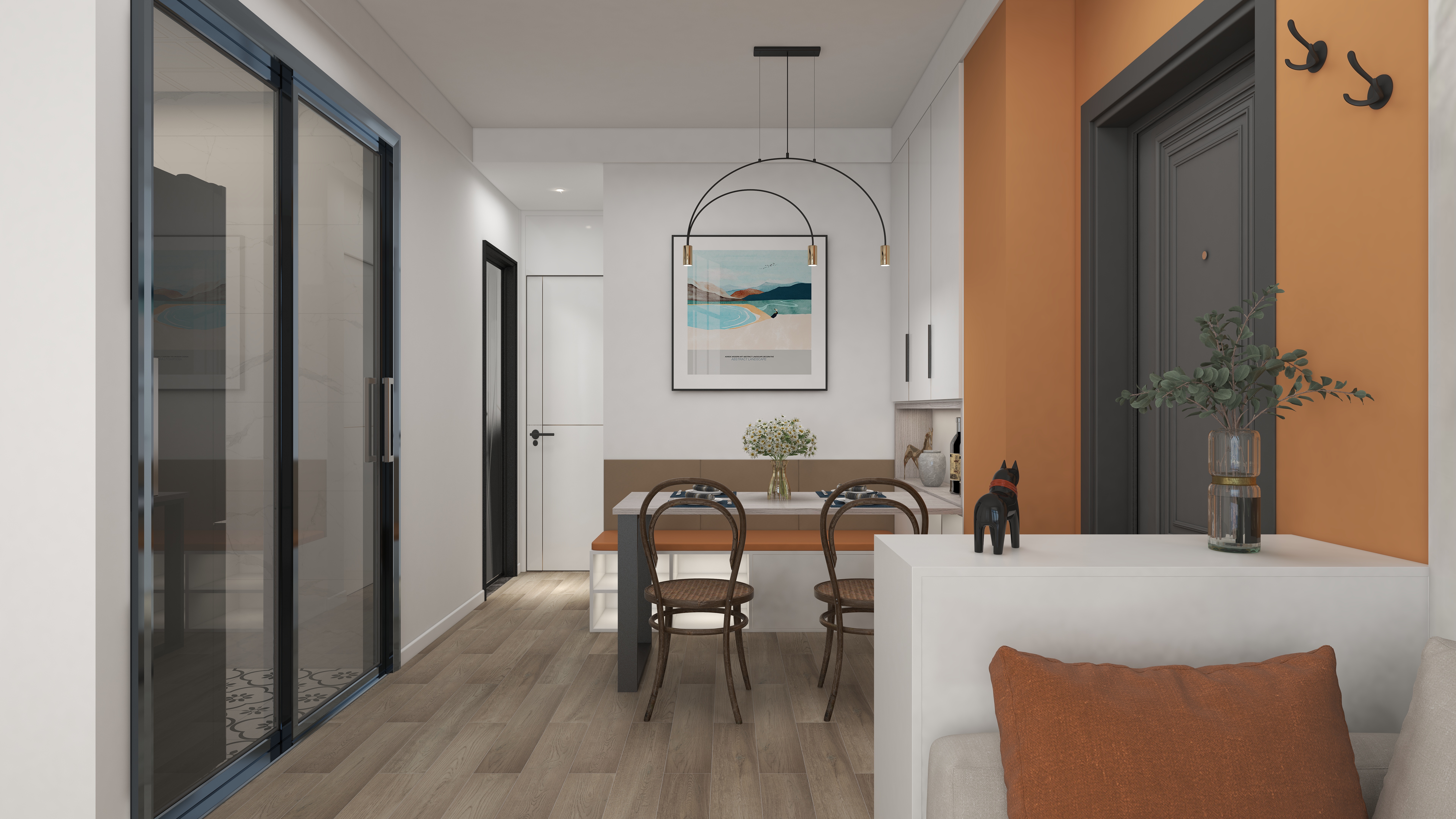 LULU一效果图表现-现代风格装修-装修设计方案