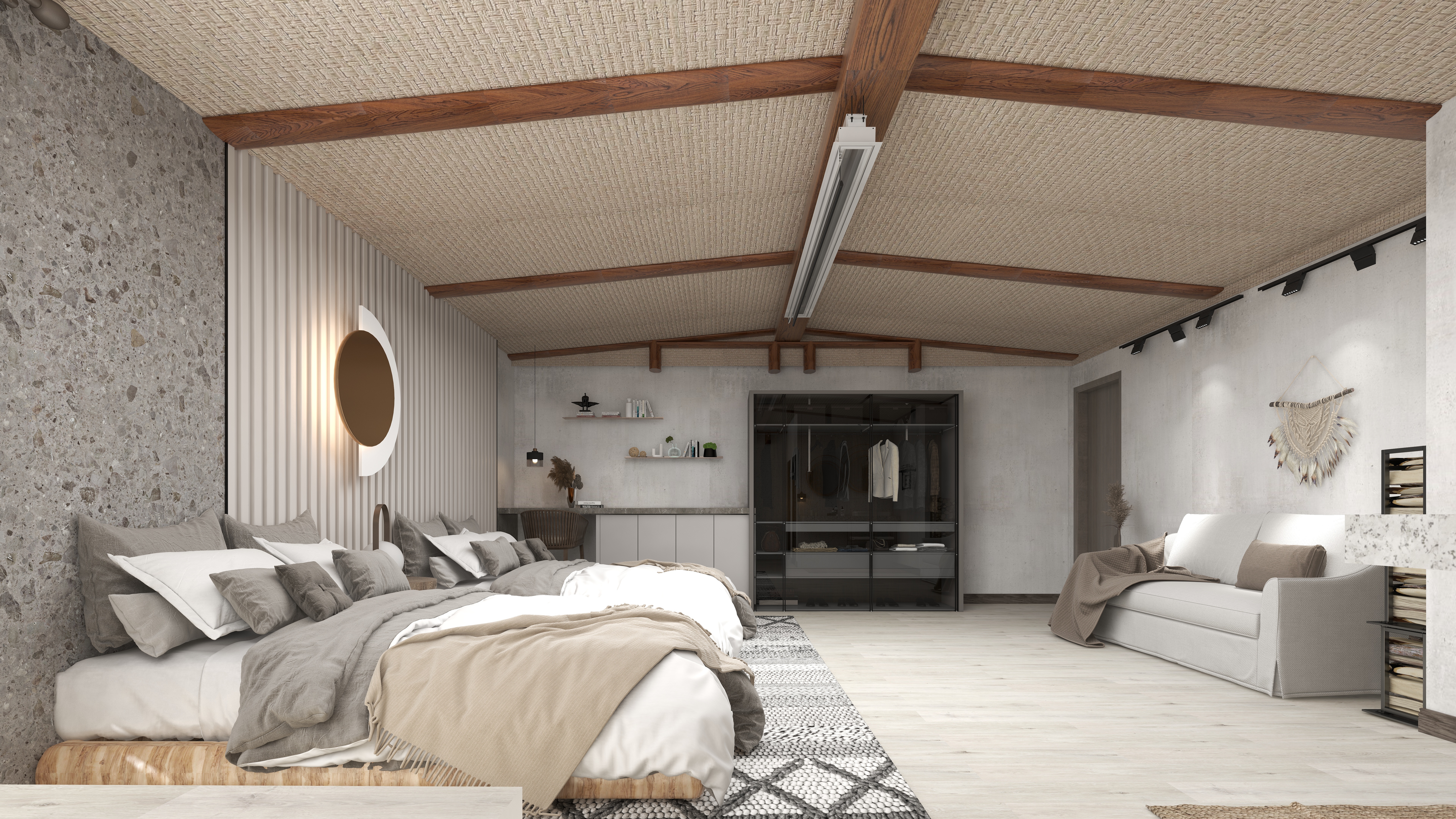 雷宇-民宿—亲子房-装修设计方案