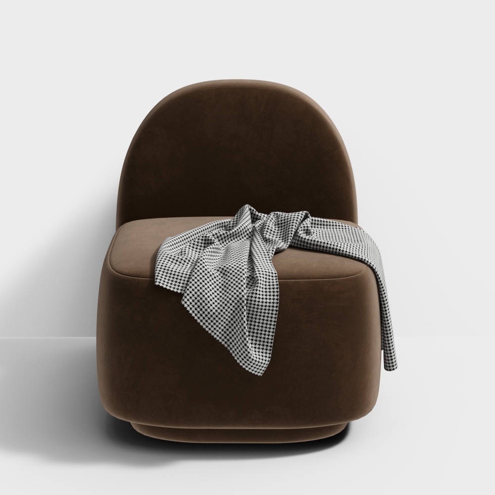MasaSanty/玛萨圣帝-现代简约单人沙发【Tyche/堤喀系列】3D模型