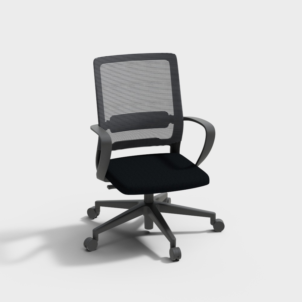 优百丽家具 U-042B 现代简约 办公椅