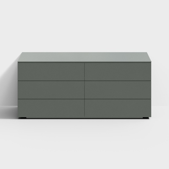 Modern Chest of Drawers,gray