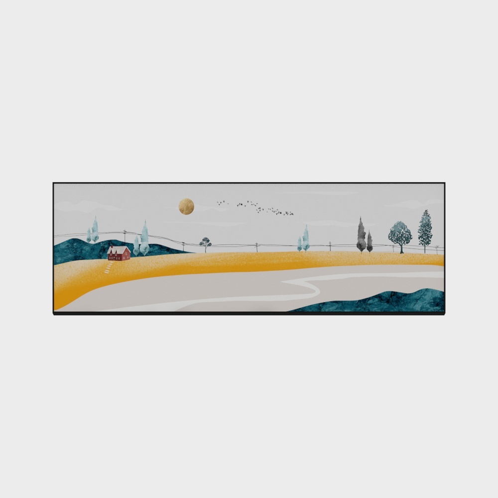 简上-北欧风-卧室装饰画-PH-003-静谧时光