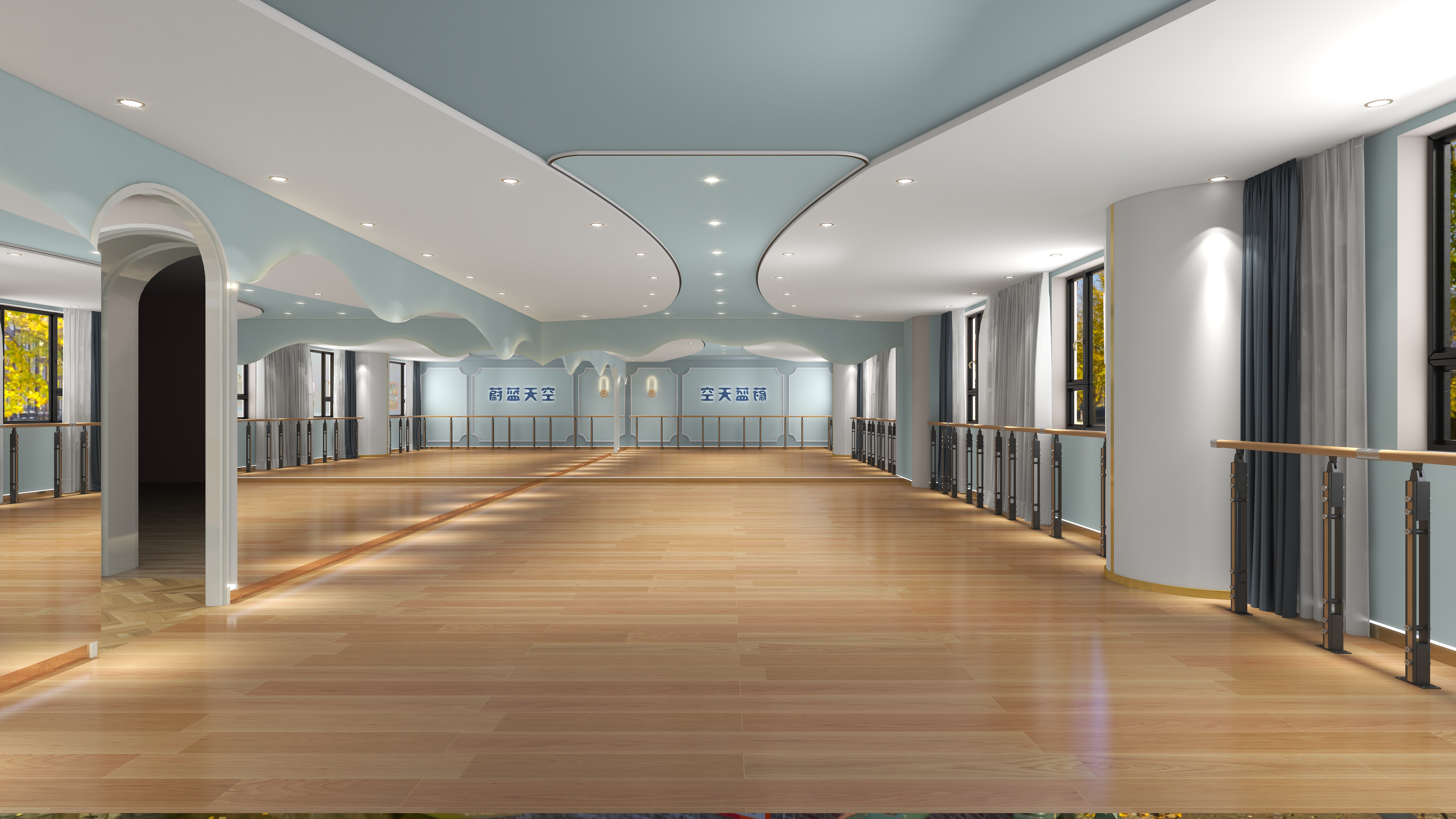 李传伦-吉祥大厦蔚蓝天空方案-装修设计方案