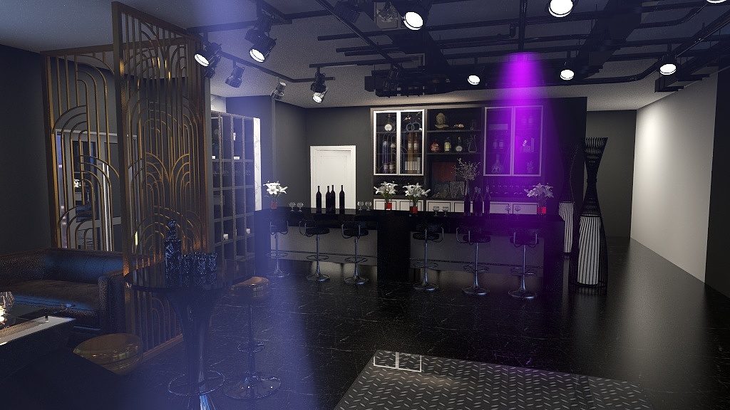 Dokay.-小酒吧设计-装修设计方案