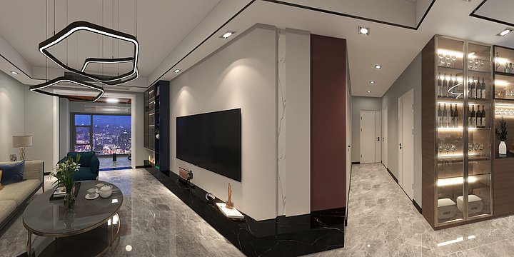 weiiViee-王哥华侨城原岸-装修设计方案