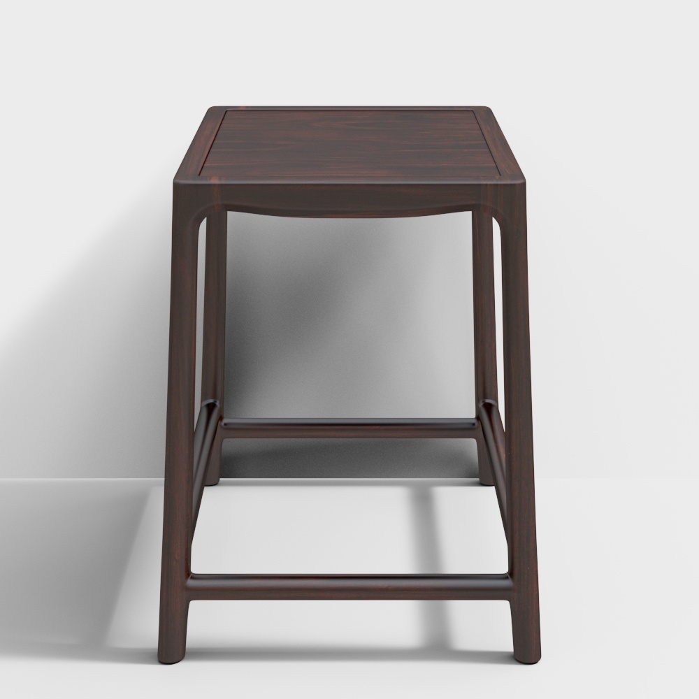 物外1号边几3D模型