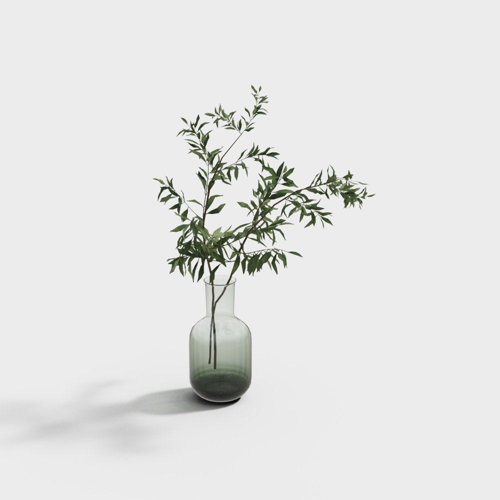 43绿植摆件-OB3D模型