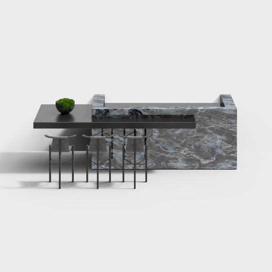 Modern Bar Tables,black