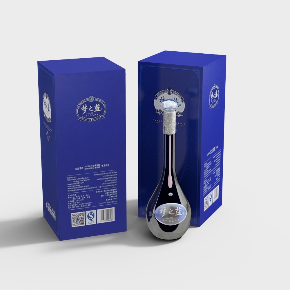  酒水饮料3D模型