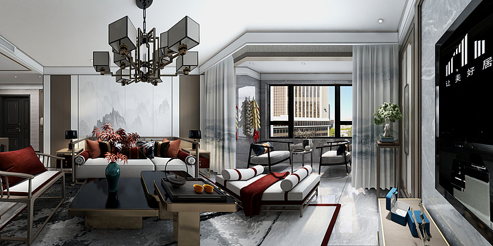 杨涛-新城新中式-装修设计方案