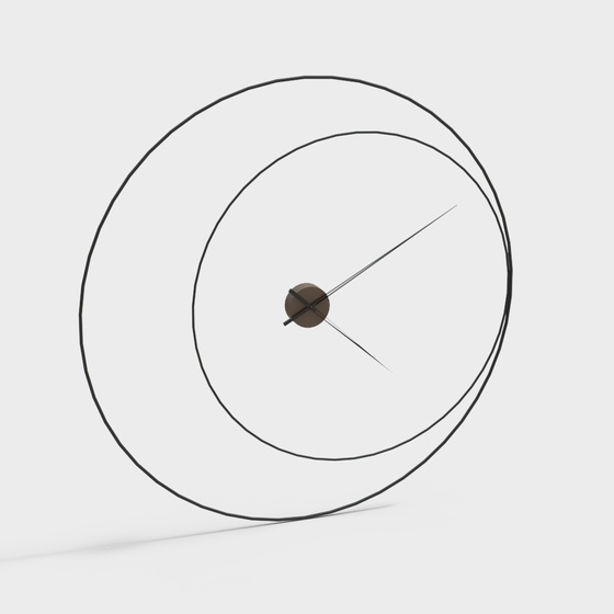 Scandinavian Hang Clocks,Earth color