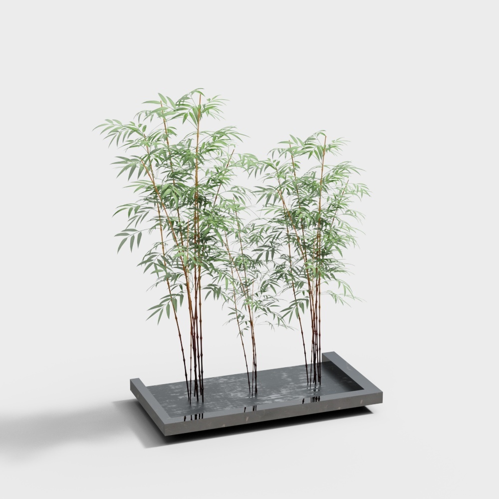 48竹子-OB3D模型