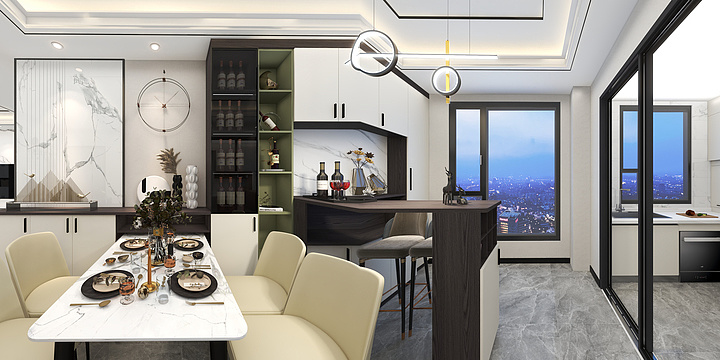 胡配坤-翰林国际-装修设计方案