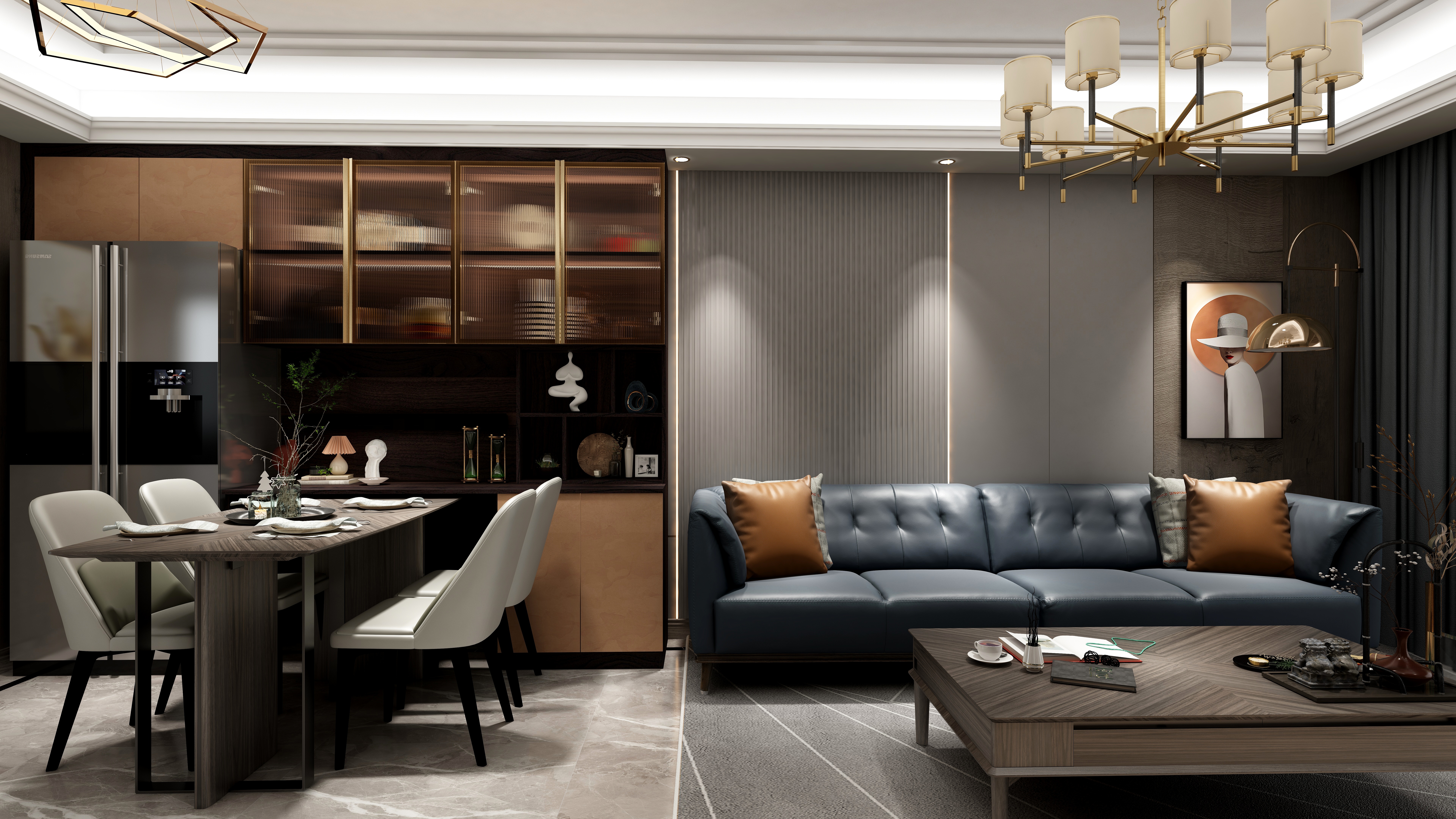 顾家全屋YqFs-红豆天一华府-装修设计方案