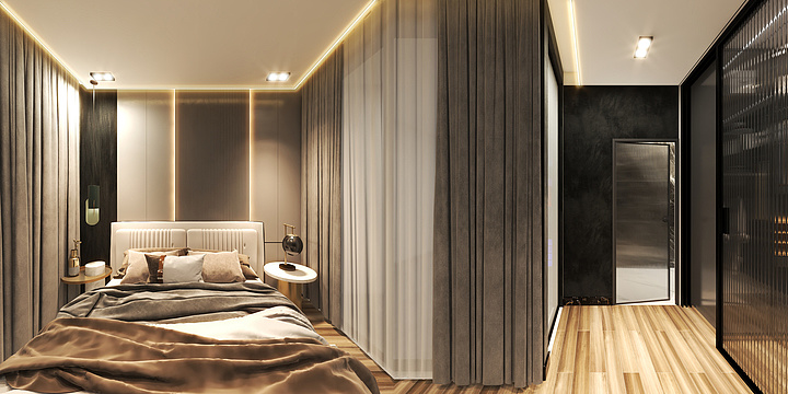 LiangYanbing-现代风-装修设计方案