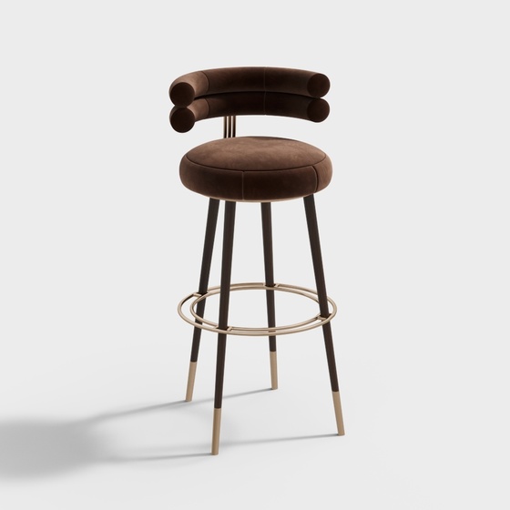 Luxury Bar Stools,brown