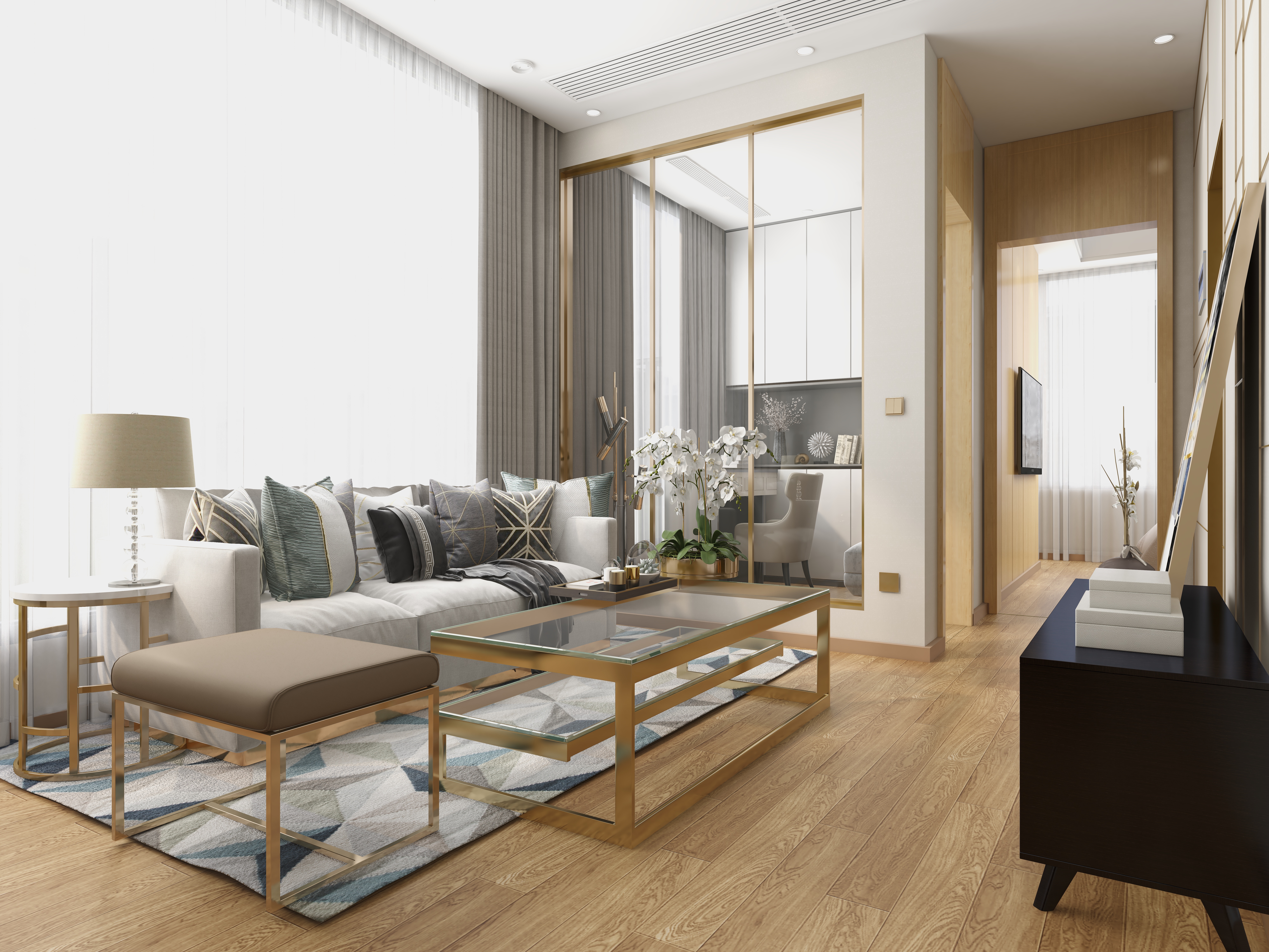 陆火瑜-史南桥作品：杭州之翼-装修设计方案