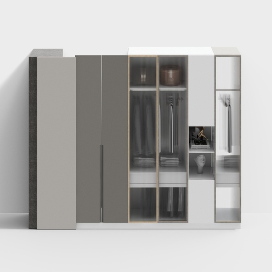 Modern Wardrobes,gray