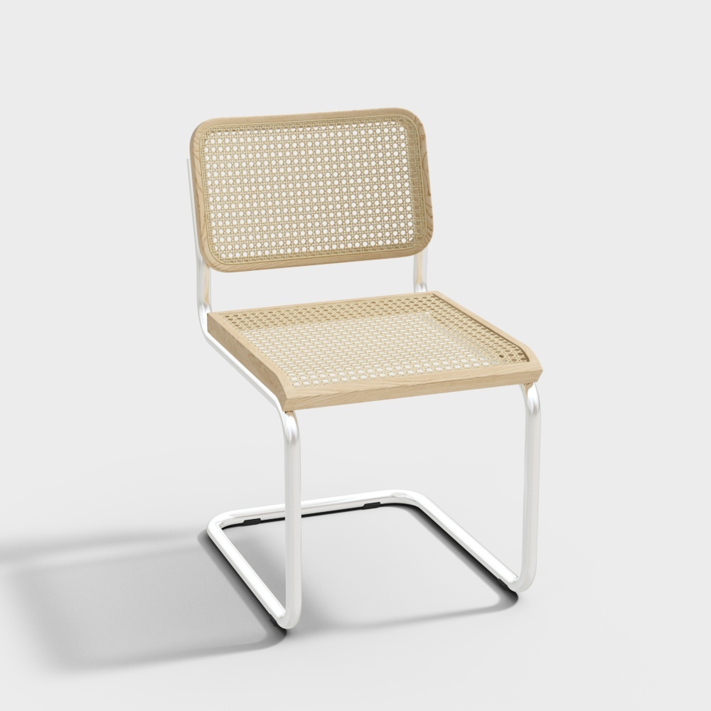Thonet-水曲柳本色3D模型